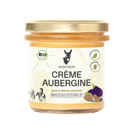 Sanchon - Brotaufstrich Crème Aubergine Sanch