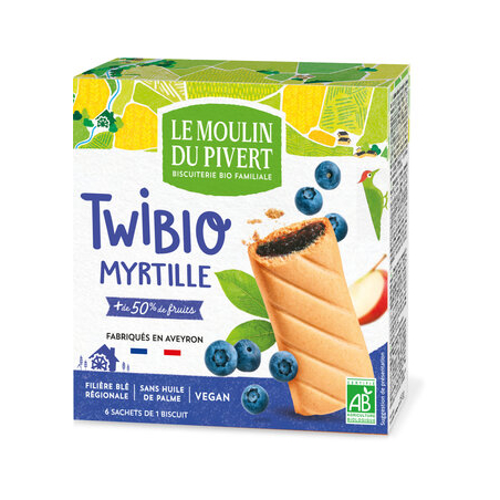 Le Moulin du Pivert - Twibio mit Heidelbeerefüllung