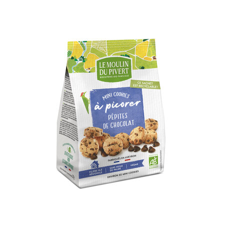 Le Moulin du Pivert - Mini Kekse SchokoTropfen LeMoulindu