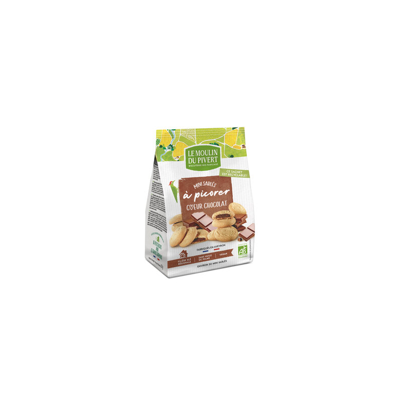 Le Moulin du Pivert - Mini Kekse Schokofüllung LeMoulindu