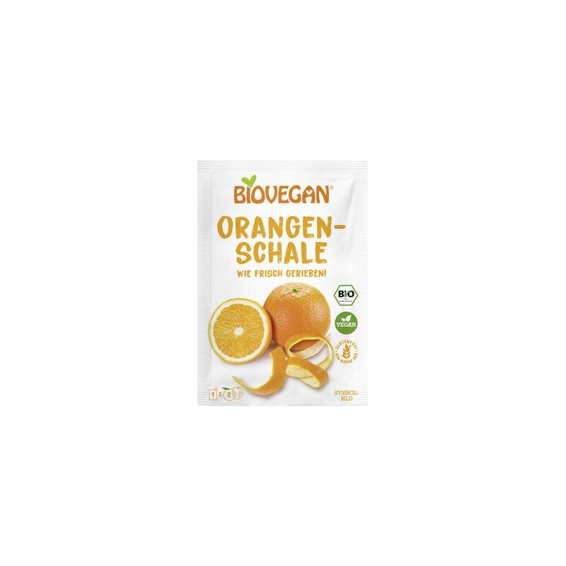 Biovegan - Orangenschale gerieben Biovegan