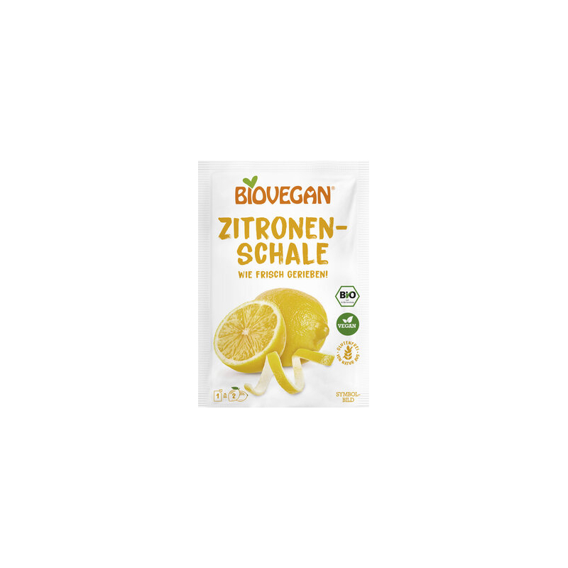 Biovegan - Zitronenschale gerieben Biovegan