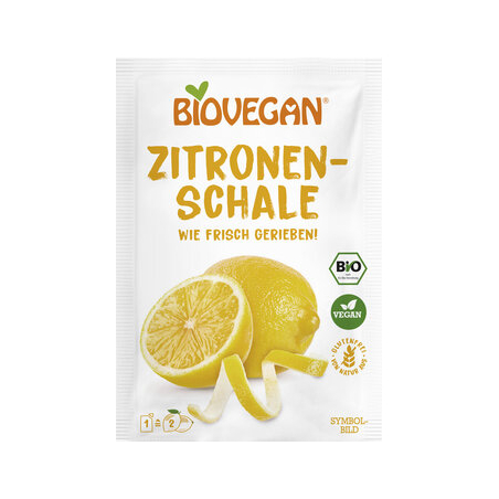 Biovegan - Zitronenschale gerieben Biovegan