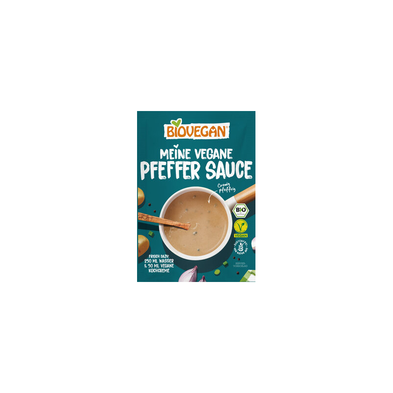 Biovegan - Meine veg.Sauce Pfeffer Biovegan