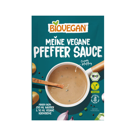 Biovegan - Meine veg.Sauce Pfeffer Biovegan