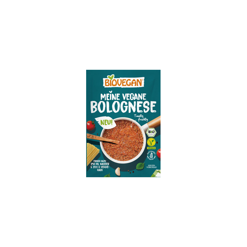 Biovegan - Meine veg.Sauce Bolognese Biovegan
