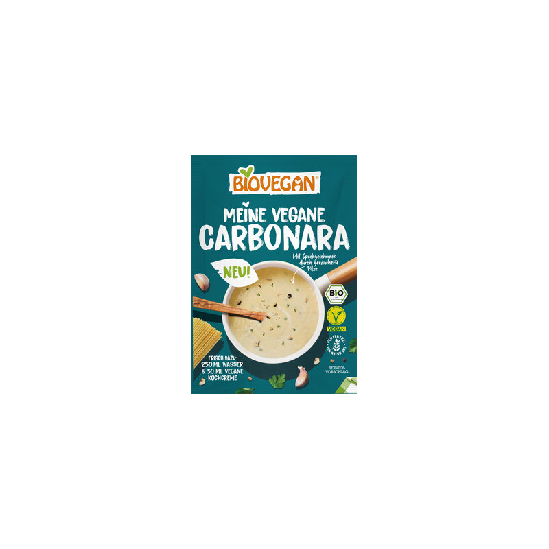 Biovegan - Meine veg.Sauce Carbonara Biovegan