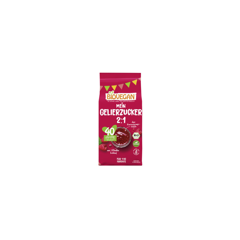 Biovegan - Gelierzucker 2 zu 1