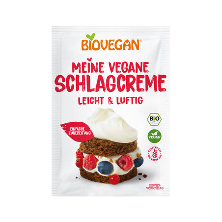 Biovegan - Schlagcreme Pulver kompost.verpack