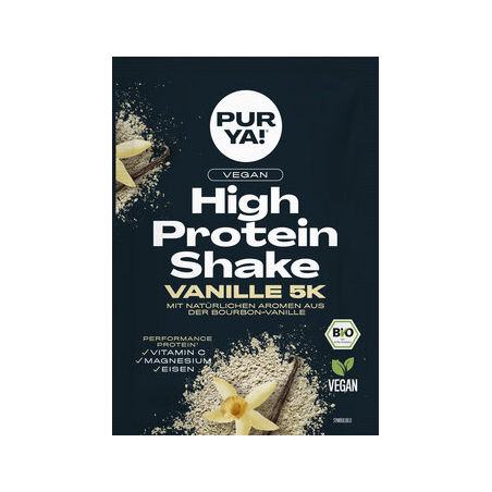 Pur Ya - High Protein Shake Vanille 5K PurYa