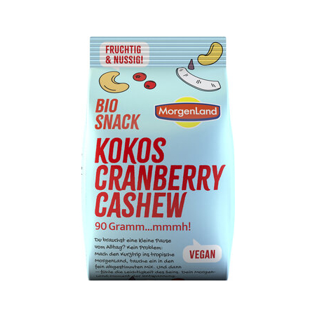 Morgenland - Snack KokosCranberryCashew Morgenla