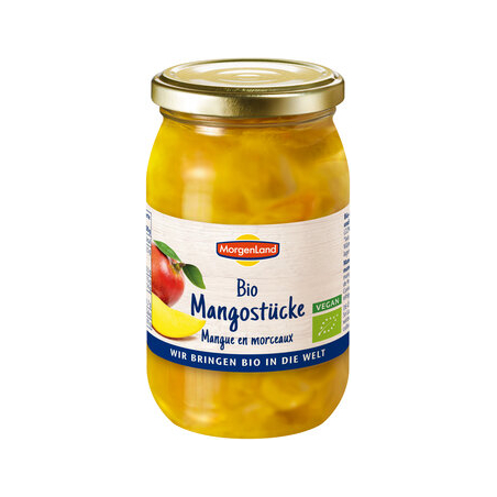 Morgenland - Mangostücke im Glas Morgenland