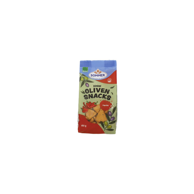 Sommer - OlivenSnacks Dinkel Paprika Sommer