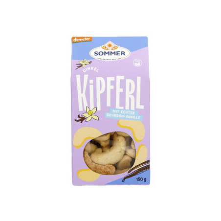 Sommer - Vanille-Kipferl Dinkel demeter