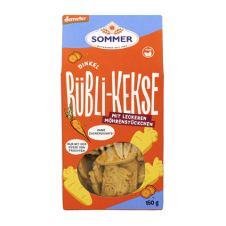 Sommer - Dinkel Rübli Kekse demeter