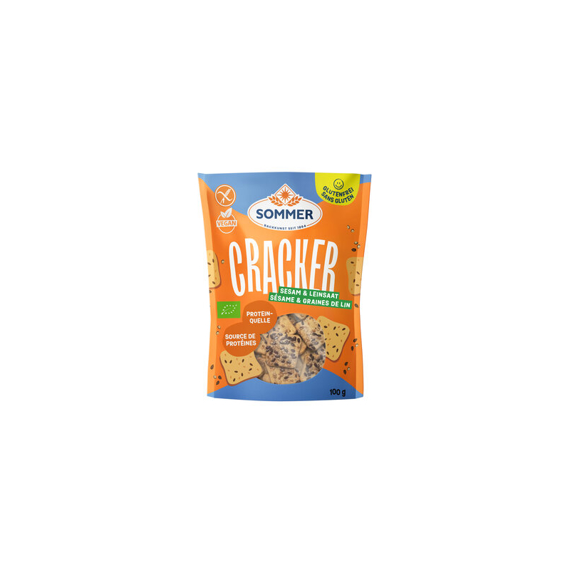 Sommer - Cracker Sesam&Leinsaat gf Sommer
