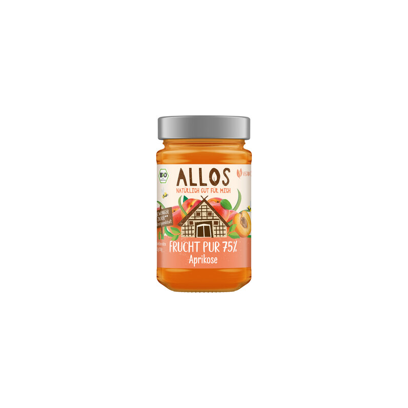 Allos - FruchtPur 75% Aprikose Agavendick