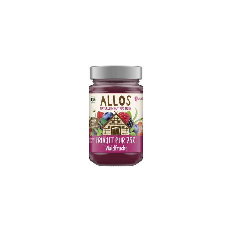 Allos - FruchtPur 75% Waldfrucht Agavendick