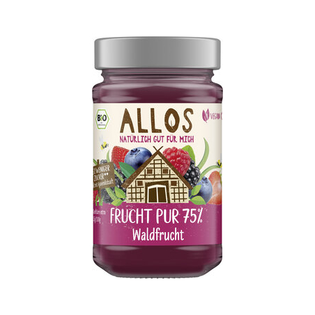 Allos - FruchtPur 75% Waldfrucht Agavendick