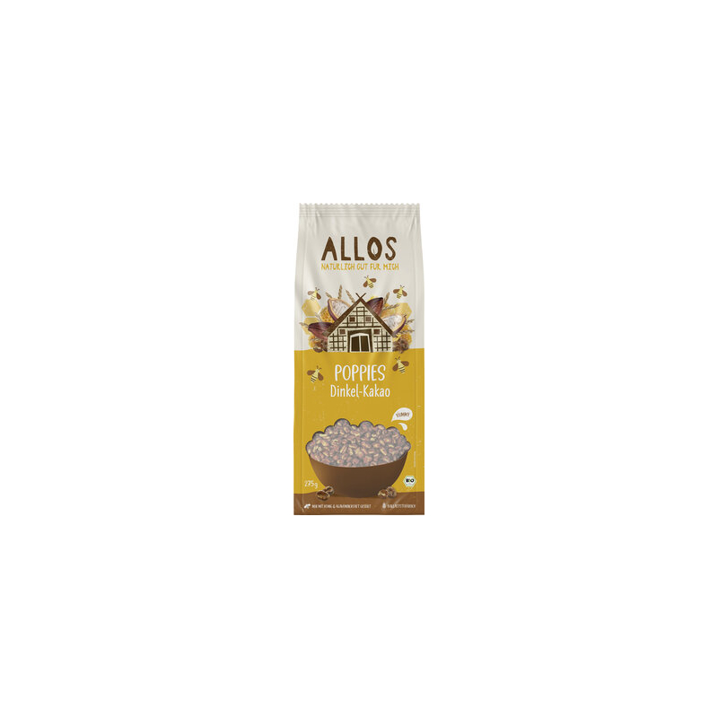 Allos - Dinkel Kakao Poppies