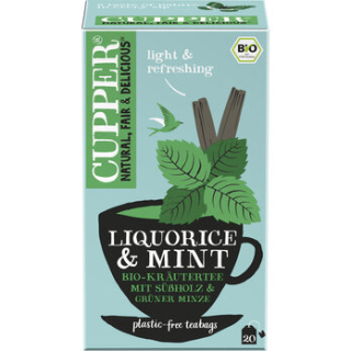 Cupper - Süssholztee mit Minze Cupper