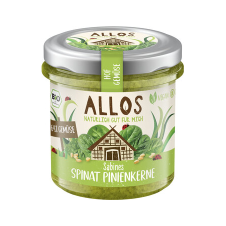 Allos - Hofgemüse Sabines Spinat Pinienkern