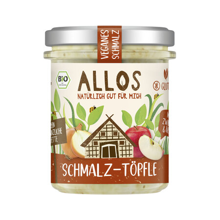 Allos - Schmalz-Töpfle mit Zwiebeln und Äpf