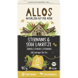 Allos - Sternanis&süsse Lakritze Gewürztee