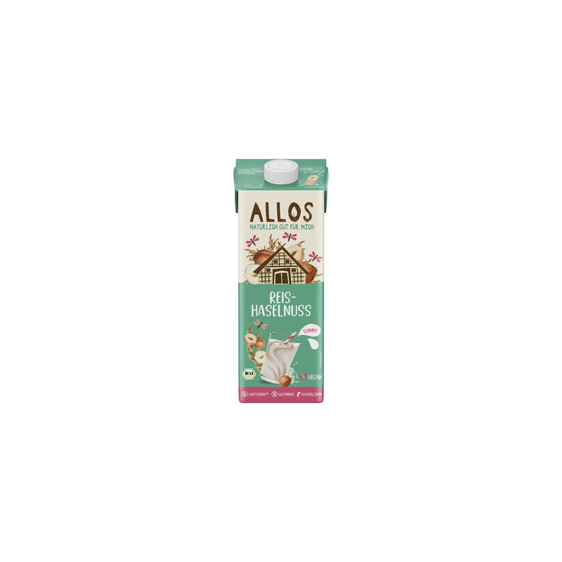 Allos - Reis Haselnuss Drink Natur