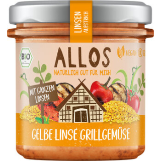 Allos - Linsen Aufstrich Gelbe Linse Grillg