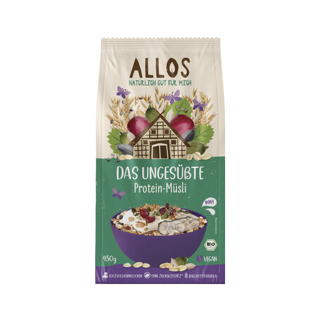 Allos - Das Ungesüsste Protein Müsli