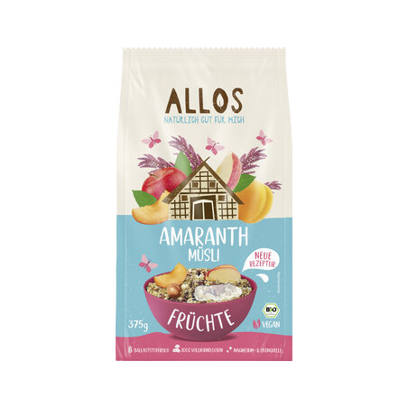 Allos - Amaranth Früchte Müsli