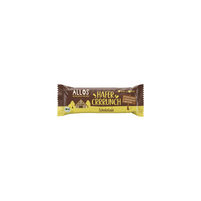 Allos - Crrrunch Schoko Haferriegel