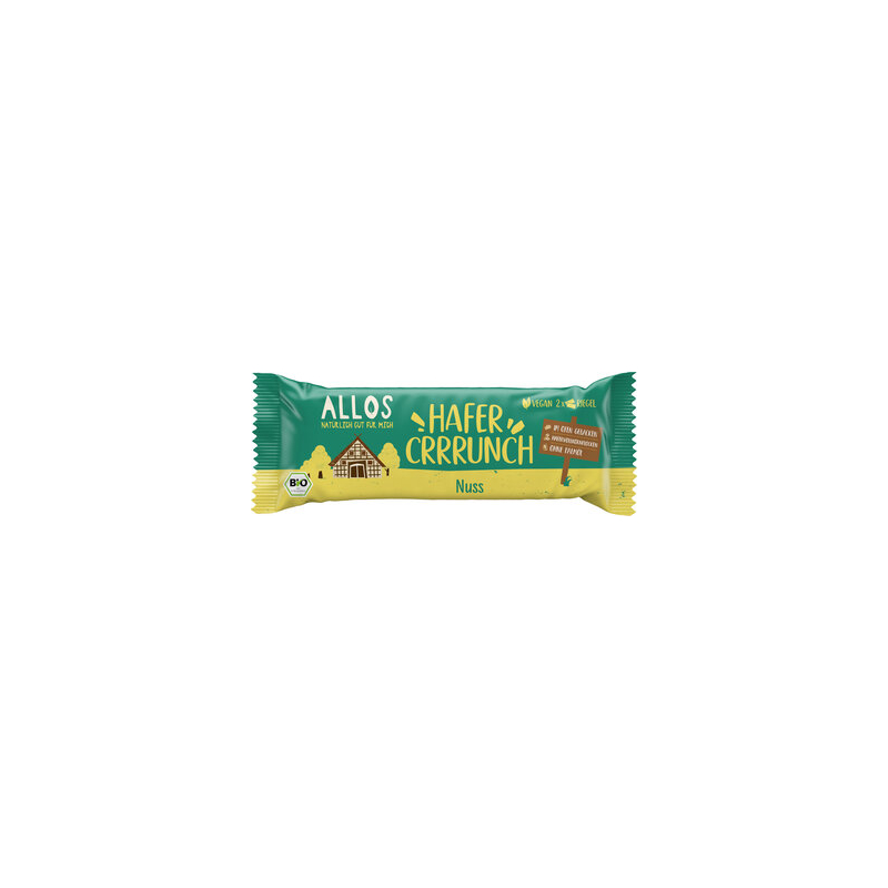Allos - Crrrunch mit Nüssen Haferriegel