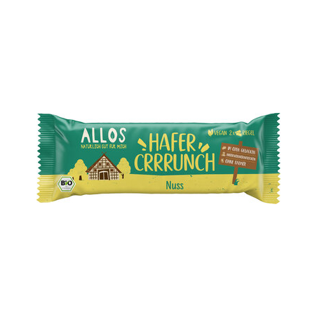Allos - Crrrunch mit Nüssen Haferriegel