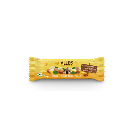 Allos - Frucht Riegel Banane Mandel
