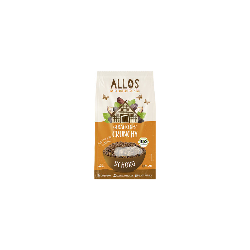Allos - Gebackenes Crunchy Schoko