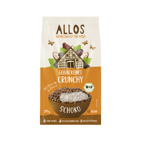 Allos - Gebackenes Crunchy Schoko