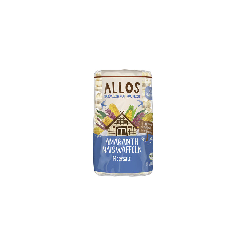 Allos - Amaranth Maiswaffeln Meersalz
