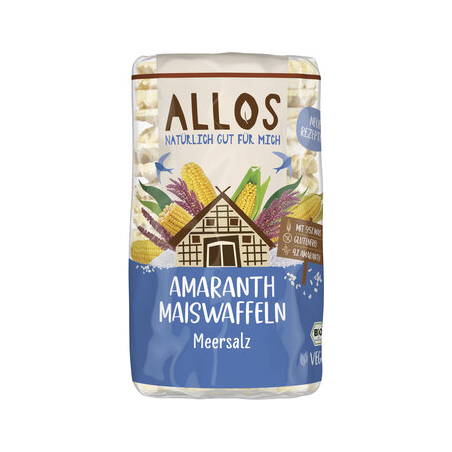 Allos - Amaranth Maiswaffeln Meersalz