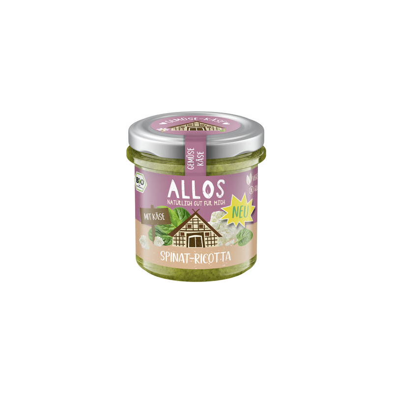 Allos - Aufstrich Spinat Ricotta