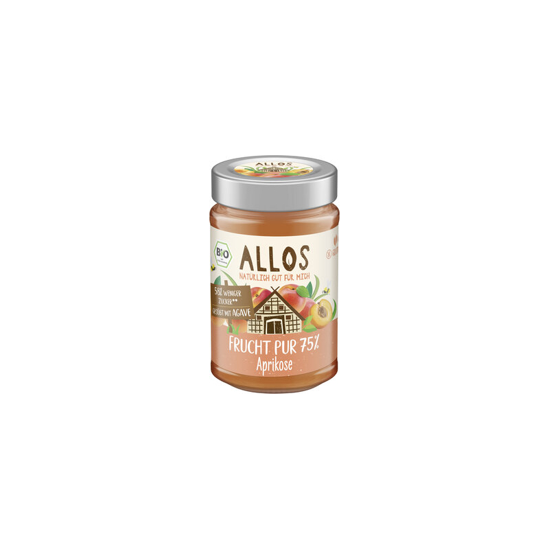 Allos - Frucht Pur 75% Aprikose