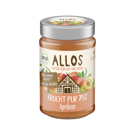 Allos - Frucht Pur 75% Aprikose