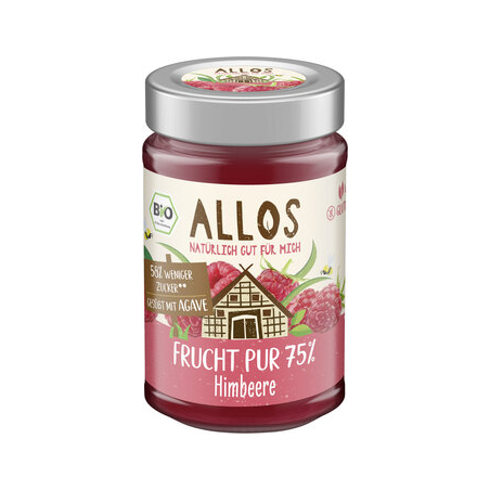 Allos - Frucht Pur 75% Himbeere