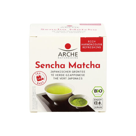Arche - Sencha Matcha Tee im Beutel