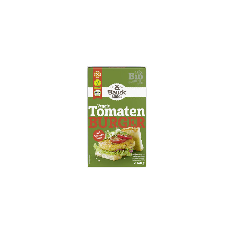 Bauck Mühle - Burger Tomate-Basilikum Mischung gf