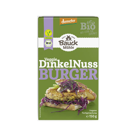 Bauck Mühle - DinkelNuss Burger demeter