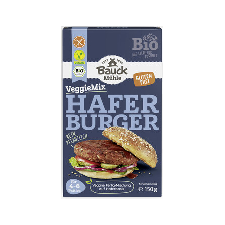 Bauck Mühle - Hafer BBQ Burger glutenfrei