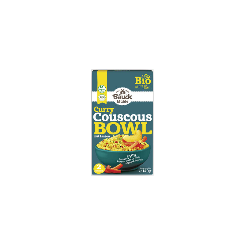 Bauck Mühle - Couscous Bowl Curry mit Linsen