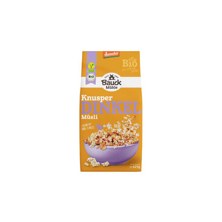 Bauck Mühle - Dinkel Müsli Knusperzart demeter